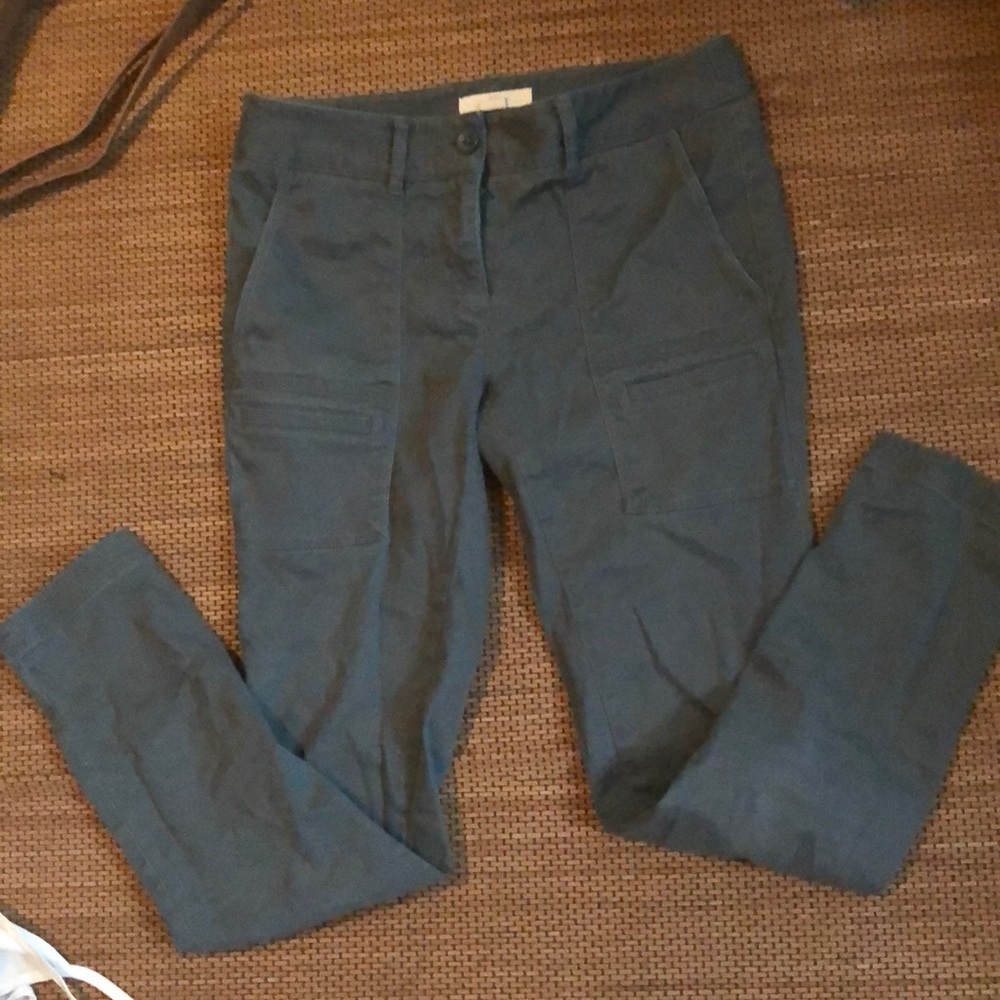 Anne Taylor loft green army pants